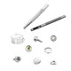 15mm Screw Press Studs with Fixing Hand Tool - (Pack of 10)